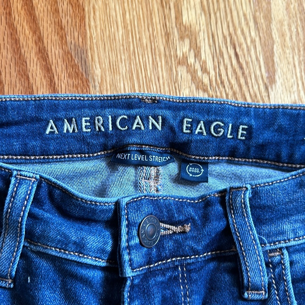 American Eagle next level stretch size 4 women’s jeggings - Picture 2 of 4